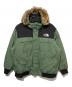 THE NORTH FACE（ザ ノース フェイス）の古着「MCMURDO BOMBERダウンジャケット」｜グリーン×ブラック