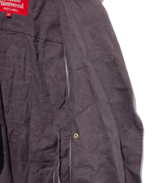 Vivienne Westwood RED LABEL（ヴィヴィアンウエストウッドレッドレーベル）Vivienne Westwood RED LABEL (ヴィヴィアンウエストウッドレッドレーベル) イレヘムリネンジャケット グレー サイズ:00の古着・服飾アイテム