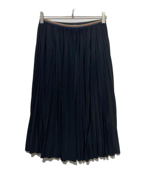 PAUL SMITH（ポールスミス）Paul Smith (ポールスミス) プリーツスカート ブラック サイズ:Mの古着・服飾アイテム