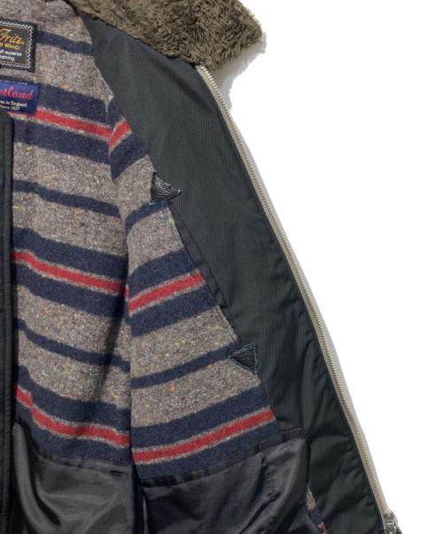 Max Fritz（マックスフリッツ(9)）max fritz (マックスフリッツ(9)) コンビネーションキルトジャケット グレー サイズ:LLの古着・服飾アイテム