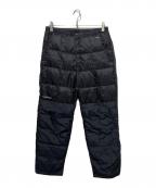 mont-bellモンベル）の古着「ライトアルパイン ダウンパンツ」｜ブラック