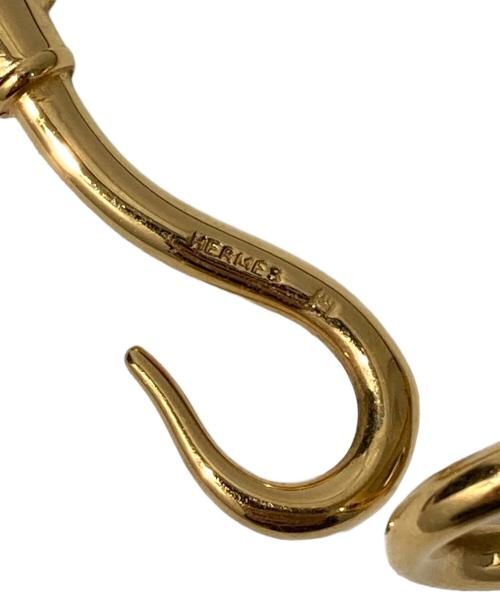 HERMES（エルメス）HERMES (エルメス) ジャンボブレスレット ブラウン×ゴールドの古着・服飾アイテム