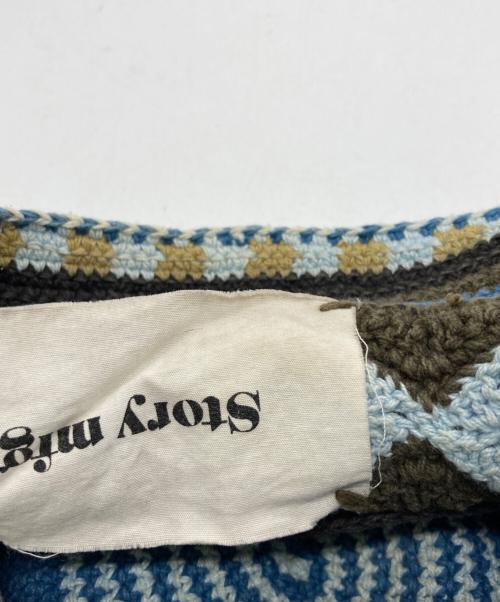 Story mfg.（ストーリーエムエフジー）story mfg. (ストーリーエムエフジー) Brew バケットハット カーキ×ブルー サイズ:OSの古着・服飾アイテム