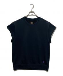 Needles（ニードルズ）の古着「CUT OFF SLEEVE SWEAT」｜ネイビー