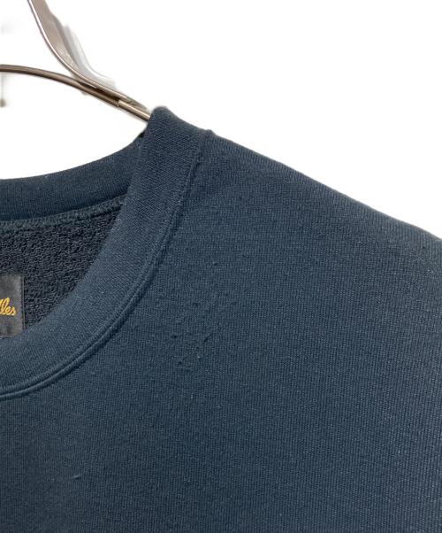 Needles（ニードルズ）Needles (ニードルズ) CUT OFF SLEEVE SWEAT ネイビー サイズ:Lの古着・服飾アイテム