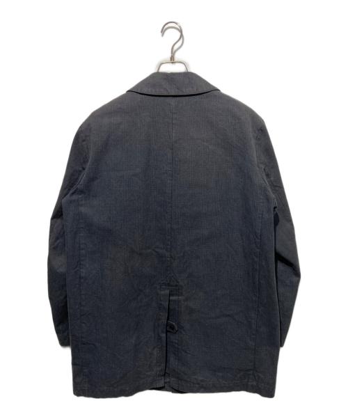 KOLOR（カラー）KOLOR (カラー) チェックステンカラーコート グレー サイズ:2の古着・服飾アイテム