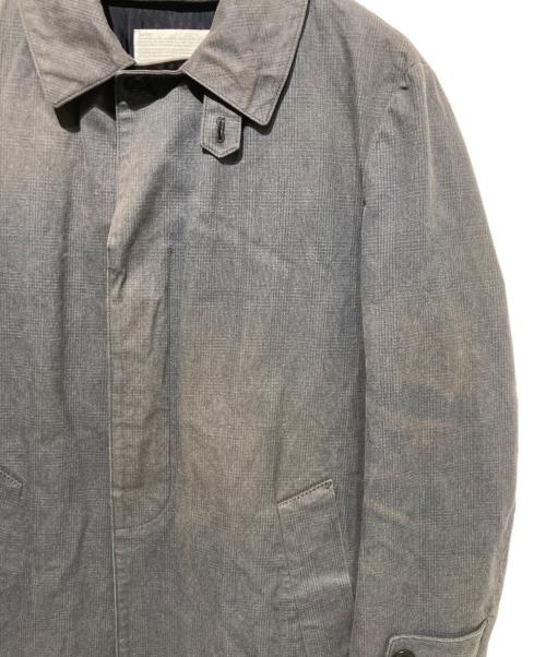 KOLOR（カラー）KOLOR (カラー) チェックステンカラーコート グレー サイズ:2の古着・服飾アイテム