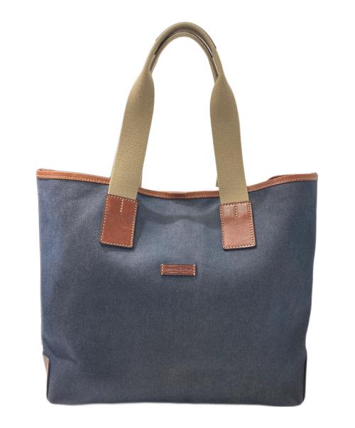 Daniel&Bob（ダニエル＆ボブ）Daniel&Bob (ダニエル＆ボブ) デニムトートバッグ インディゴの古着・服飾アイテム
