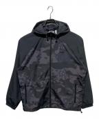 adidasアディダス）の古着「ブラックカモウィンドブレーカー」｜ブラック