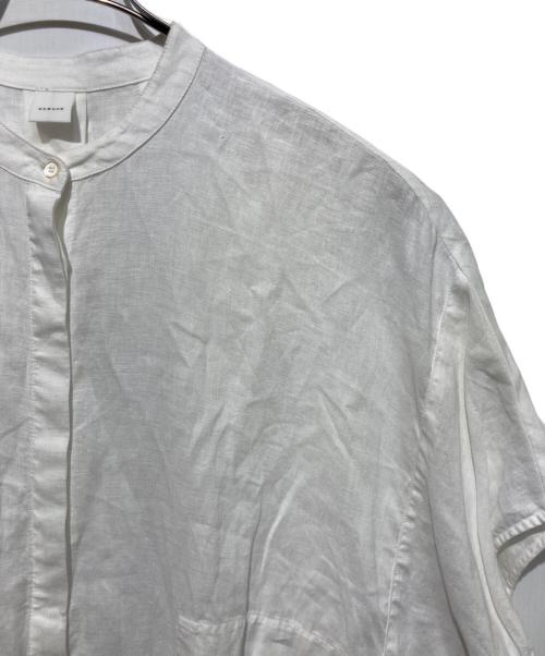 KAGURE（カグレ）kagure (カグレ) リネンスクエアワンピース ホワイト サイズ:Freeの古着・服飾アイテム