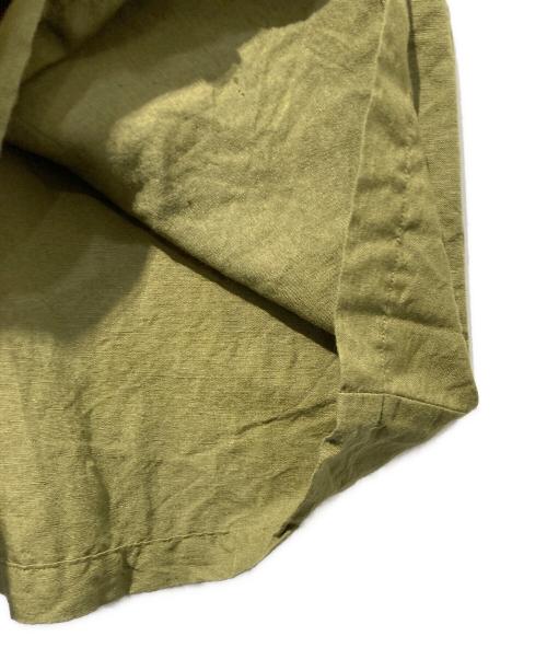 KAGURE（カグレ）kagure (カグレ) リネンレーヨンワイドワンピース グリーン サイズ:1の古着・服飾アイテム