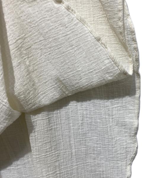 KAGURE（カグレ）kagure (カグレ) ガーゼロングチュニック ホワイト サイズ:Freeの古着・服飾アイテム