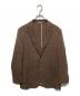 LARDINI（ラルディーニ）の古着「3Bテーラードジャケット」｜ブラウン