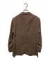 LARDINI (ラルディーニ) 3Bテーラードジャケット ブラウン サイズ:46：10000円