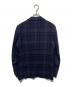 LARDINI (ラルディーニ) ウールチェックテーラードジャケット ネイビー サイズ:48：14000円