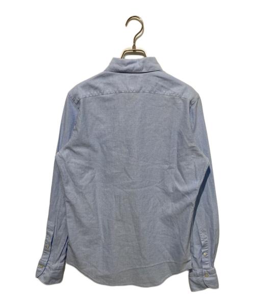 finamore（フィナモレ）Finamore (フィナモレ) MANUEL スキッパーシャツ ブルー サイズ:Ｍの古着・服飾アイテム