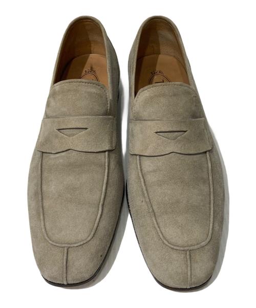 TOD'S（トッズ）TOD'S (トッズ) スエードローファー ベージュ サイズ:7の古着・服飾アイテム