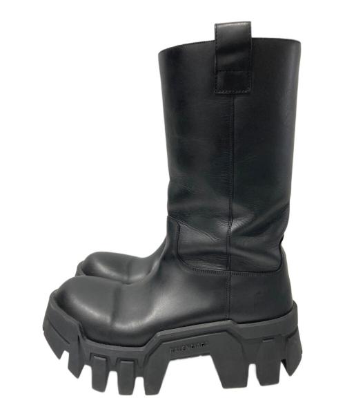BALENCIAGA（バレンシアガ）BALENCIAGA (バレンシアガ) BULLDOZERブーツ ブラック サイズ:41の古着・服飾アイテム