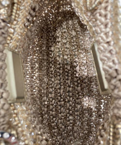 ANTEPRIMA（アンテプリマ）ANTEPRIMA (アンテプリマ) クリスタッロフィオッコ2WAYワイヤーバッグ ベージュの古着・服飾アイテム