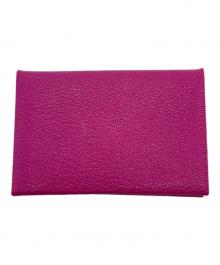 HERMES（エルメス）の古着「カルヴィパスケース」｜パープル