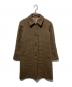 MARGARET HOWELL（マーガレットハウエル）の古着「ステンカラーコート」｜ブラウン