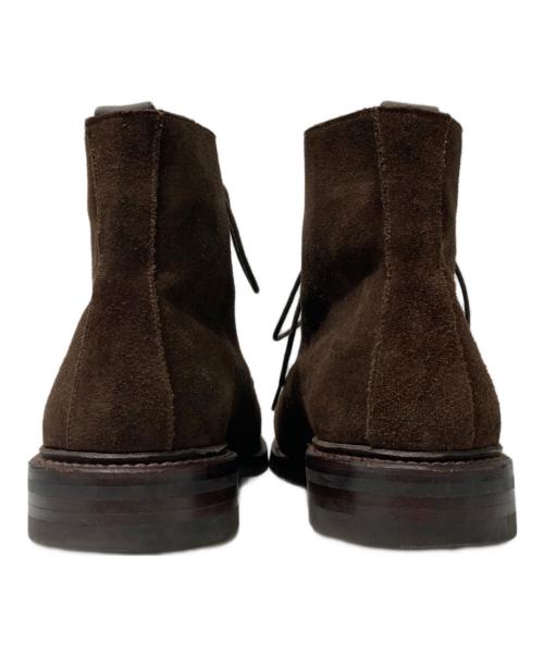 peal&co（ピールアンドコー）peal&co (ピールアンドコー) BROOKS BROTHERS (ブルックスブラザーズ) DAINITEソール レースアップ スエード ブーツ ブラウン サイズ:8Dの古着・服飾アイテム