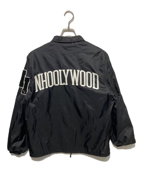 N.HOOLYWOOD（エヌ ハリウッド）N.HOOLYWOOD (エヌ ハリウッド) ワッペン付きコーチジャケット ブラック サイズ:36の古着・服飾アイテム
