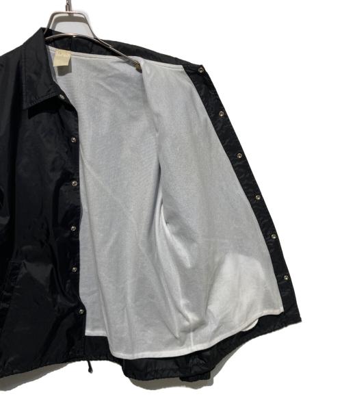 N.HOOLYWOOD（エヌ ハリウッド）N.HOOLYWOOD (エヌ ハリウッド) ワッペン付きコーチジャケット ブラック サイズ:36の古着・服飾アイテム