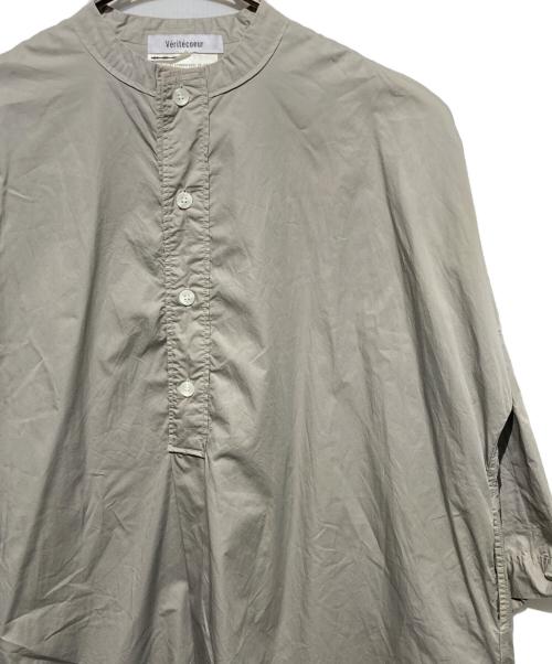 Veritecoeur（ヴェリテクール）Veritecoeur (ヴェリテクール) ブラウスワンピース ベージュ サイズ:Freeの古着・服飾アイテム