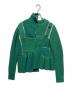sacai（サカイ）の古着「パッチワーク ニット」｜グリーン