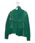 sacai (サカイ) パッチワーク ニット グリーン サイズ:１：25000円