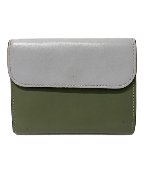 Chloe（クロエ）Chloe (クロエ) トリフォールドウォレット ホワイトの古着・服飾アイテム