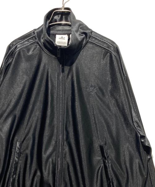 adidas（アディダス）adidas (アディダス) オーバーサイズ ファイヤーバード トラックトップ ブラック サイズ:Lの古着・服飾アイテム