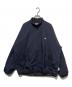 DANTON（ダントン）の古着「INSULATION STAND COLLAR BLOUSON」｜ネイビー