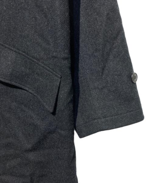 JOURNAL STANDARD relume（ジャーナルスタンダード レリューム）JOURNAL STANDARD relume (ジャーナルスタンダード レリューム) HIGH LAND WOOL オーバーサイズバルマカーンコート ブラック サイズ:Mの古着・服飾アイテム