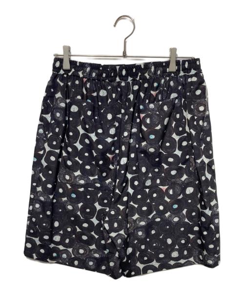 HERALBONY（ヘラルボニー）HERALBONY (ヘラルボニー) リラックスハーフパンツ「（無題）（丸）」 ブラック サイズ:Mの古着・服飾アイテム