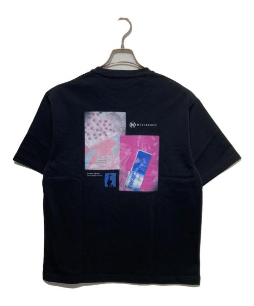 HERALBONY（ヘラルボニー）HERALBONY (ヘラルボニー) Tシャツ ブラック サイズ:Lの古着・服飾アイテム