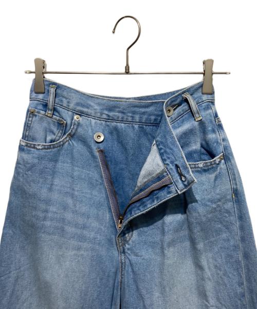 COCODEAL（ココディール）COCODEAL (ココディール) リメイクウエストカーヴィデニム ブルー サイズ:2の古着・服飾アイテム