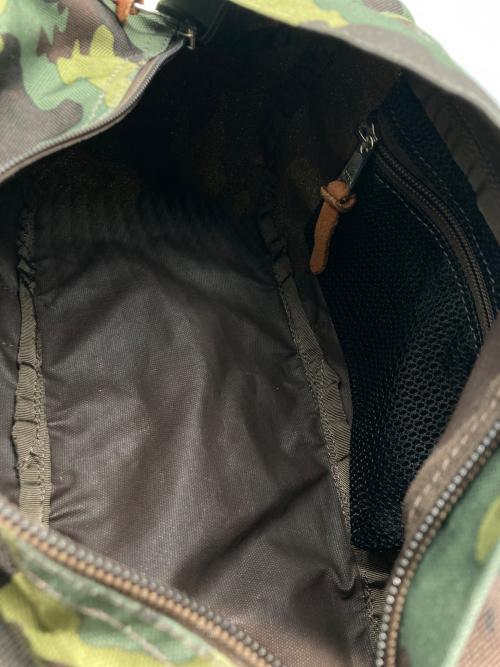 GREGORY（グレゴリー）GREGORY (グレゴリー) カモ柄ショルダーバッグ グリーンの古着・服飾アイテム
