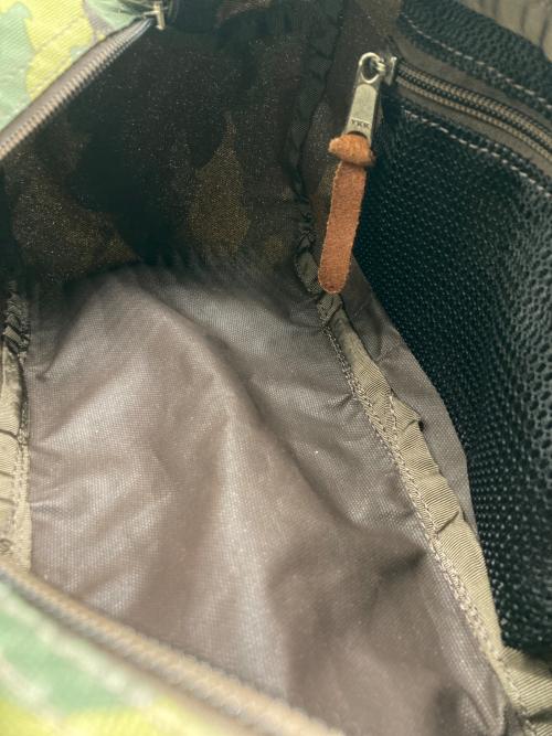 GREGORY（グレゴリー）GREGORY (グレゴリー) カモ柄ショルダーバッグ グリーンの古着・服飾アイテム