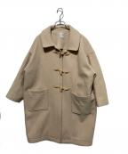 休日と詩キュウジツトウタ）の古着「ダッフルコート」｜アイボリー