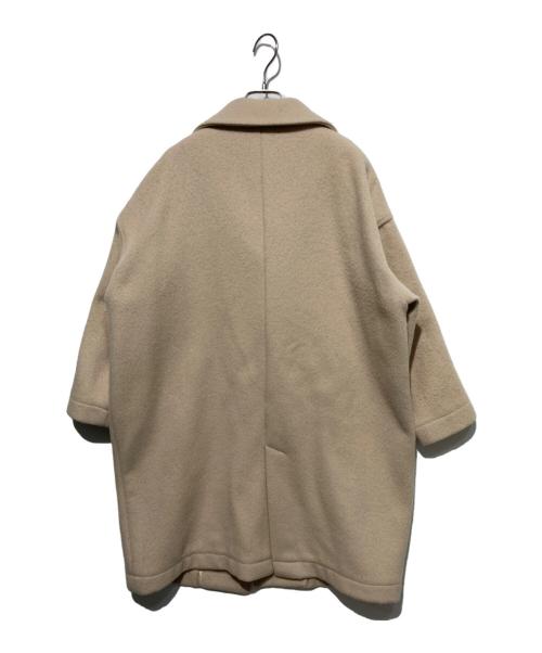 休日と詩（キュウジツトウタ）休日と詩 (キュウジツトウタ) ダッフルコート アイボリー サイズ:-の古着・服飾アイテム
