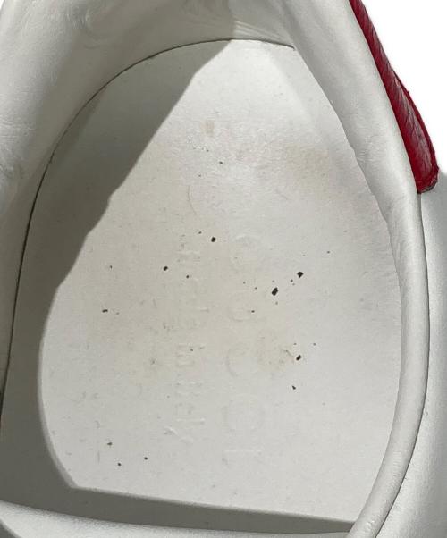 GUCCI（グッチ）GUCCI (グッチ) BLIND FOR LOVE パッチスニーカー ホワイト サイズ:7　1/2の古着・服飾アイテム