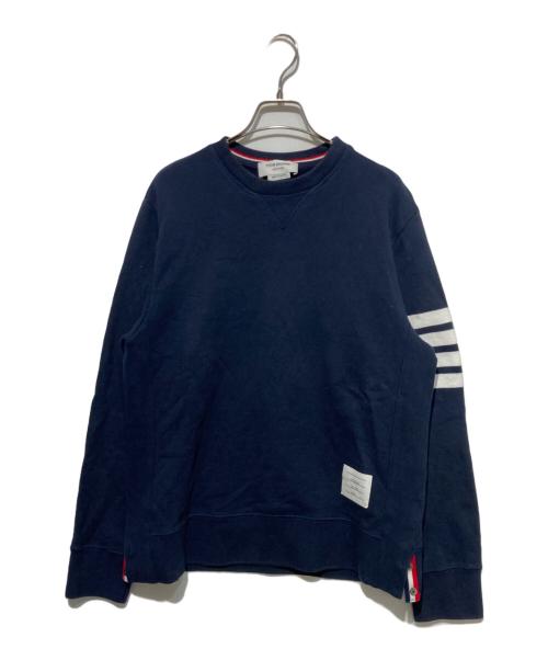 Thom Browne（トムブラウン）Thom Browne (トムブラウン) 4BAR クラシックプルオーバースウェット ネイビー サイズ:4の古着・服飾アイテム