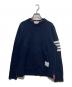 Thom Browne（トムブラウン）の古着「4BAR クラシックプルオーバースウェット」｜ネイビー