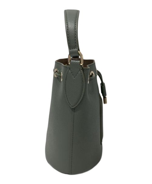 FURLA（フルラ）FURLA (フルラ) 巾着バケットバッグ カーキの古着・服飾アイテム