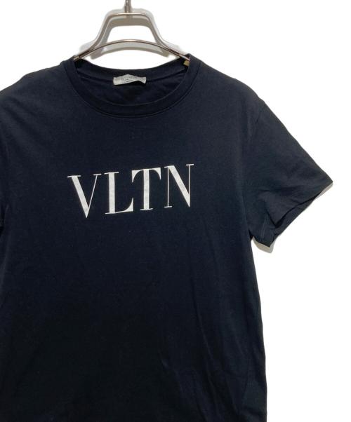 VALENTINO（ヴァレンティノ）VALENTINO (ヴァレンティノ) ロゴプリントTシャツ ブラック サイズ:XSの古着・服飾アイテム