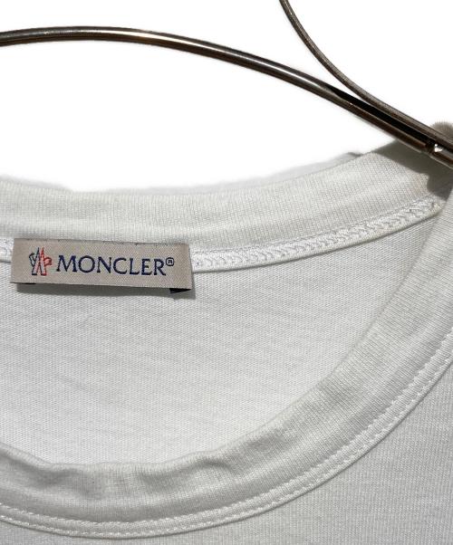 MONCLER（モンクレール）MONCLER (モンクレール) MAGLIA T-SHIRT ホワイト サイズ:Sの古着・服飾アイテム