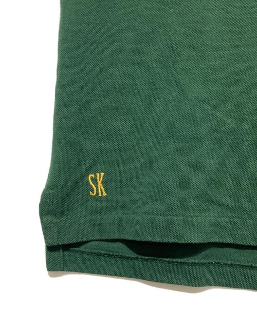 POLO RALPH LAUREN（ポロ・ラルフローレン）POLO RALPH LAUREN (ポロ・ラルフローレン) ポロベア ポロシャツ グリーン サイズ:Ｍの古着・服飾アイテム