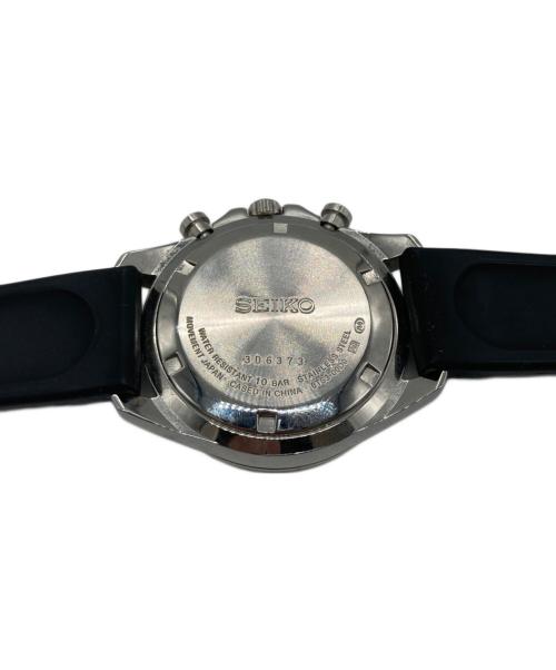 SEIKO（セイコー）SEIKO (セイコー) クロノグラフ 腕時計 グリーンの古着・服飾アイテム